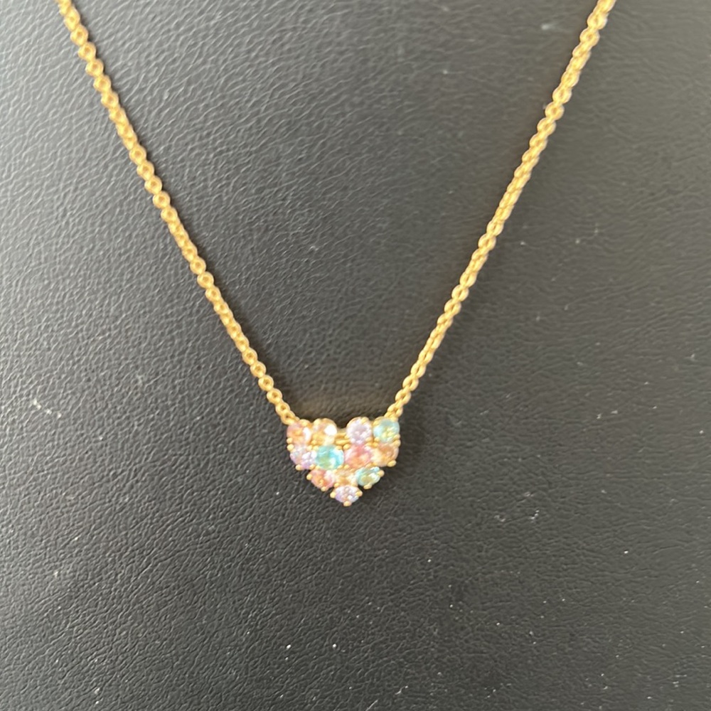 Eliot Danori NWOT Heart Shape Cubic Zirconia Necklace
